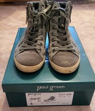 Paul Green | Sneaker | Damen | Gr. 38 UK 5 | Grau Metallic