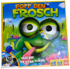 Fopp den Frosch Goliath Kinderspiel Partyspiel Froschbrille Gesellschaftsspiel