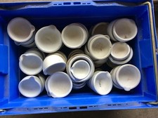 Posten Labor Porzellan Mörser