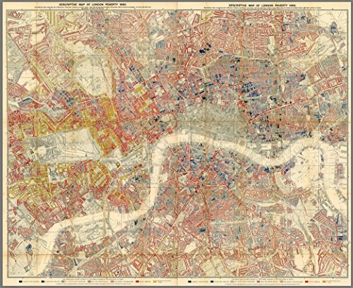 Charles booth poverty map of - charles,