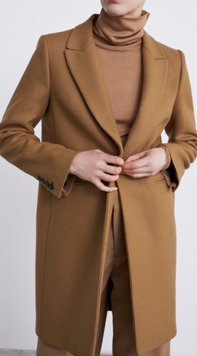 Zara wollmantel camel neu - camel, 34