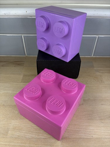 Lego aufbewahrungsstein rosa - lego,