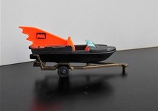 HUSKY TV Moviecar vintage Batman BATBOAT + TRAILER