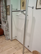 Garderobe Wandgarderobe Flurgarderobe Metall Design Modern 200cm