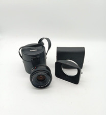 Objektiv Weitwinkel Konica Hexar AR 28mm 3.5 1:3.5 Zubehörpaket Köcher Blende