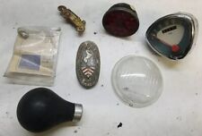 Sammlung Konvolut Fahrradteile Tacho VDO Rücklicht Balaco Stricker Schild Maico
