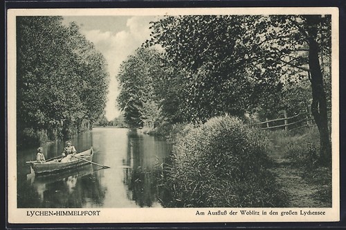 Lychen himmelpfort am - ak, lychen-himmelpfort,