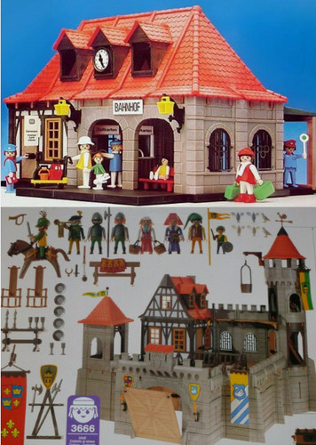 Playmobil bahnhof 4300 - playmobil,