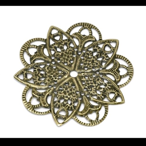 Filigrane blumen verbinder - 10, blumen-verbinder