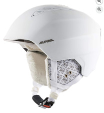 ALPINA GRAND Skihelm Weiß Prosecco Matt – 54–57 cm – Erwachsene Kinder– Neu