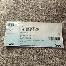 Stone Roses Complete ticket
