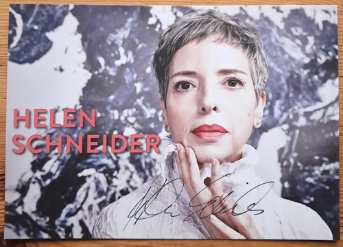 Helen schneider orig autogramm - schneider,
