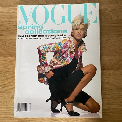 1991 british vogue february - british,