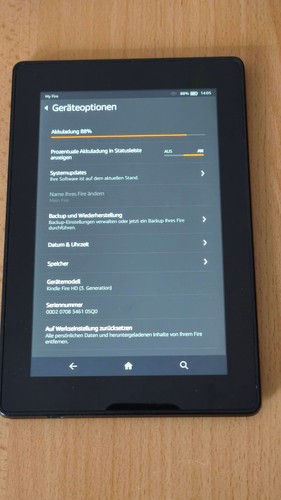 Amazon kindle tablett 7 - *, 7"