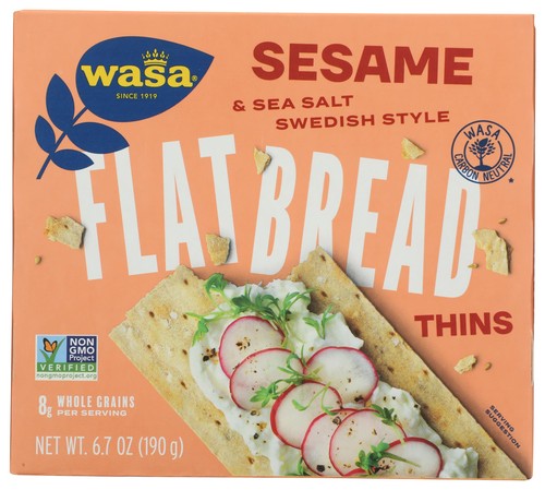 Wasa flatbread thins crackers - wasa,