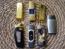 7 Feuerzeuge aus Sammlung -