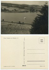 40451 - Pirker Talsperre bei Oelsnitz - Echtfoto - alte Ansichtskarte