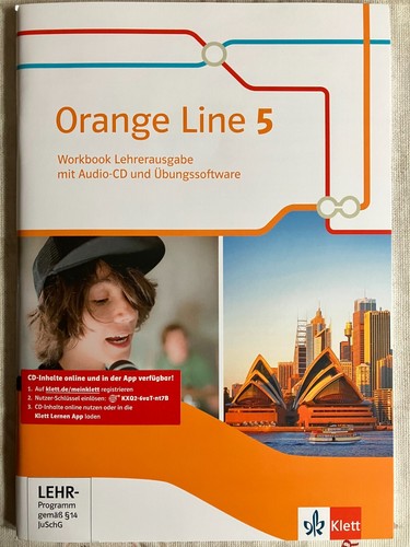 Orange line workbook mit - orange, 5,