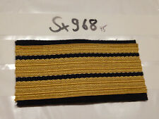 DDR Volksmarine Marine Ärmelabzeichen Dienstgrad Kapitänleutnant 1 Stück (sx968)