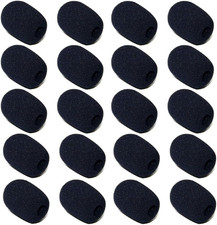 Schaumstoff Mikrofon Windschutz 20 Stück Mini Headset Windschutzscheibe