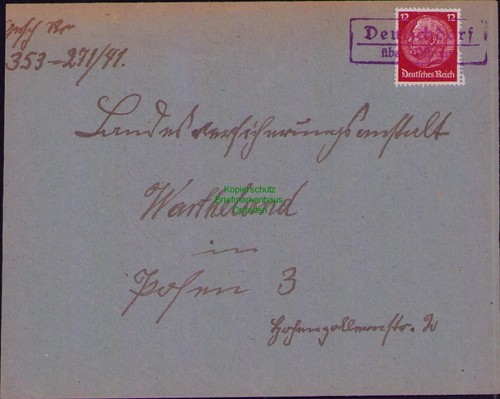 B22467 brief deutsches - brief,