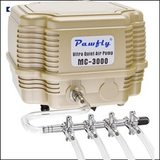 Leistungsstarke 7 W Sauerstoffpumpe für Aquarien und Teiche – Lässt Fische atmen