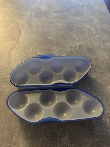 Tupperware 6er eierbox blau - 6er, in