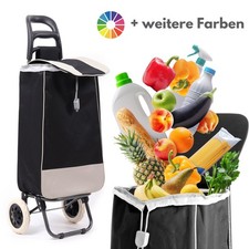 Einkaufstrolley Einkaufsroller Einkaufswagen Trolley Tasche Wagen Shopping 40L