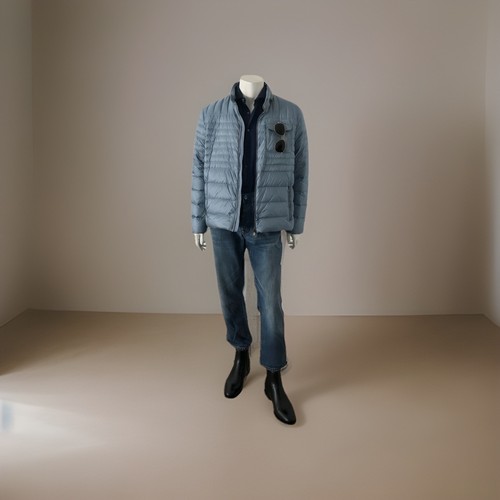 Handstich daunenjacke herren - daunenjacke,