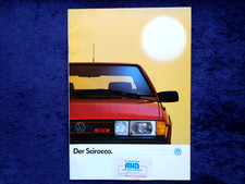 VW Scirocco 2 Prospekt, 1.1988