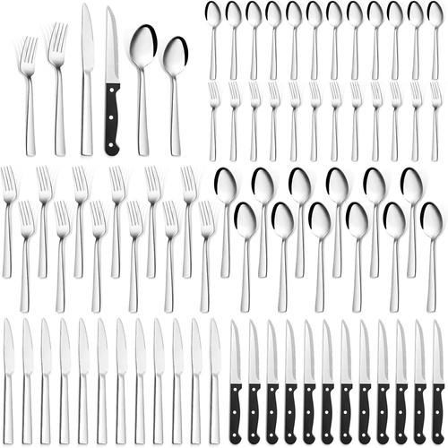 Besteckset teilig edelstahl - besteckset,