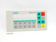 Siemens Front OP3 Panel
