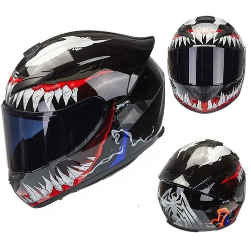 Motorradhelm stylische motive - motorradhelm,