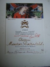 wein 1985 Chateau Mouton