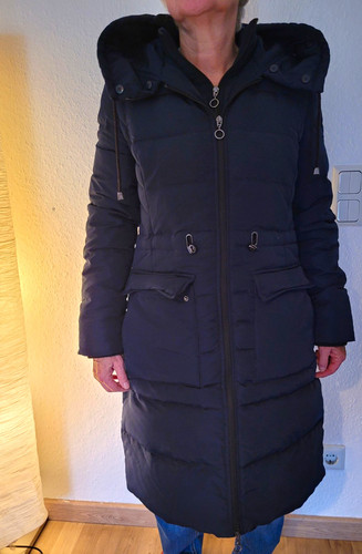 Yessica damen steppmantel - steppmantel, blau