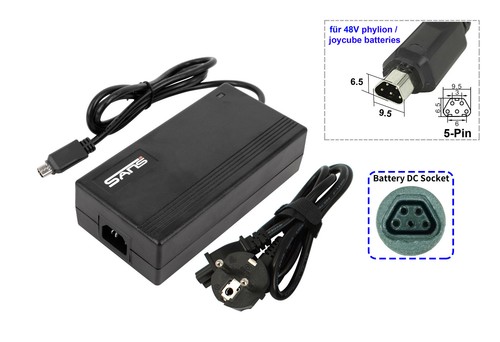 Ladegerät für 48v phylion - für,