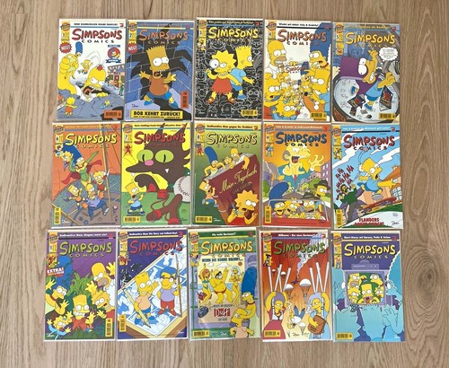 Simpsons comics sammler - simpsons,