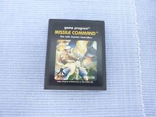 Missile Command - Label Program 1981 - ATARI VCS 2600 - nur Modul - Geprüft !!