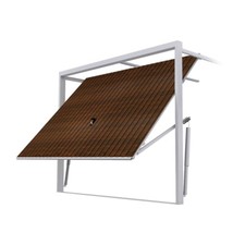 Stahl Schwingtor 220 x 220 cm