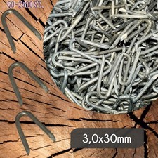 50-2500 Zaun Schlaufen Krampen