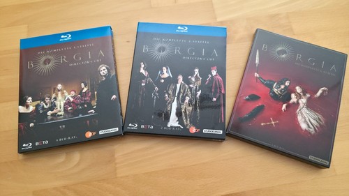 Borgia komplette serie - serie, blu-ray