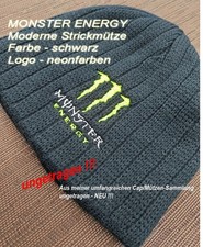 Strickmütze monster energy - strickmütze,