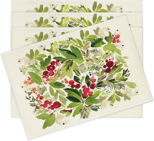 4er set platzset weihnachten - set,