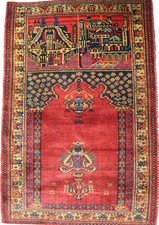 Wunderschöner alter Orientteppich Nomaden Belutsch cm 126x85  Perserteppich fein