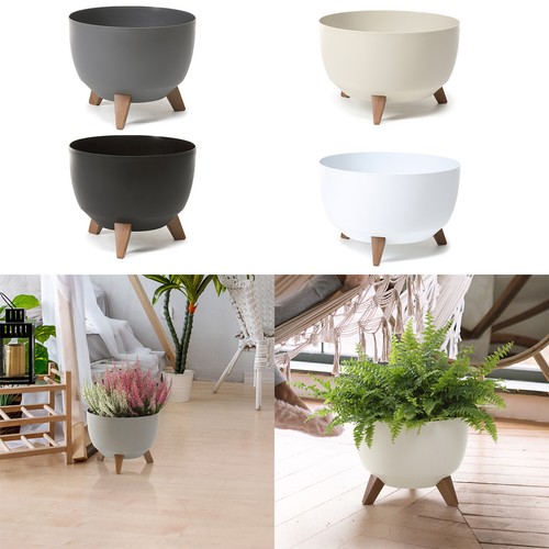 Blumenkübel mit füßen rund - blumenkübel,