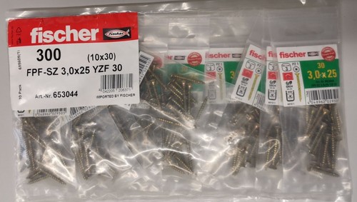 Fischer schrauben fpf - schrauben, fpf-sz