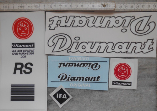 Aufklebersatz,DIAMANT,Fahrrad
