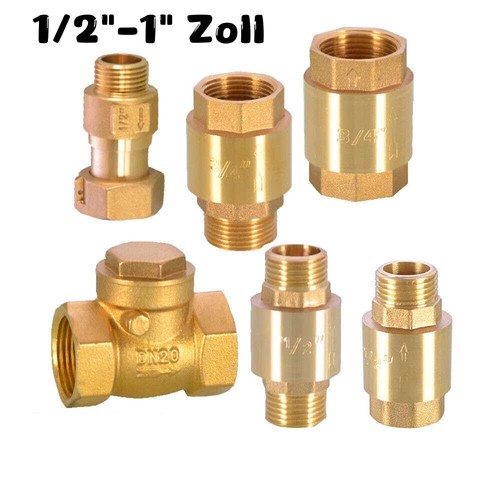 Rückschlag ventil 1 - rückschlag, 1/2"-1"