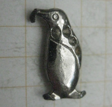 Silberner pinguin - silberner,