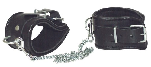 Leder erotik fußfessel sm - leder,